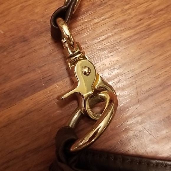 NYPE brown vegan leather shoulder purse! - Picture 3 of 8